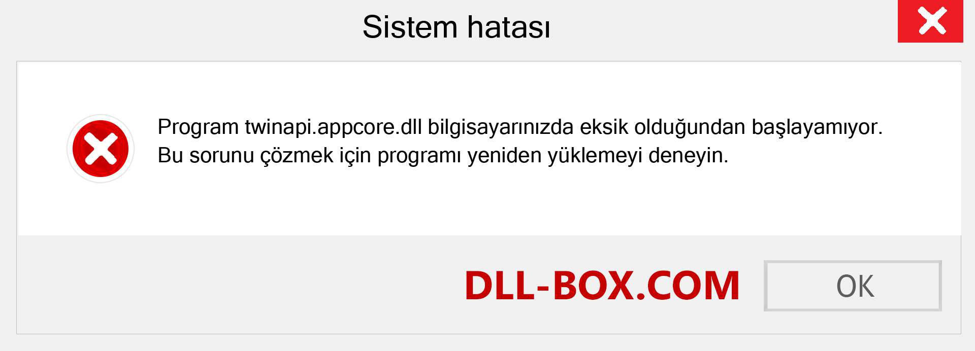 twinapi.appcore.dll dosyası eksik mi? Windows 7, 8, 10 için İndirin - Windows'ta twinapi.appcore dll Eksik Hatasını Düzeltin, fotoğraflar, resimler